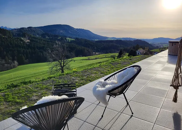 Alpinchalet Bergahorn - Luxerioese Mit Sauna Und Grosser Terrasse * Weitnau