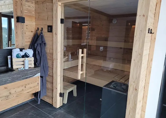 아파트 Alpinchalet Bergahorn - Luxerioese Mit Sauna Und Grosser Terrasse 바이트나우